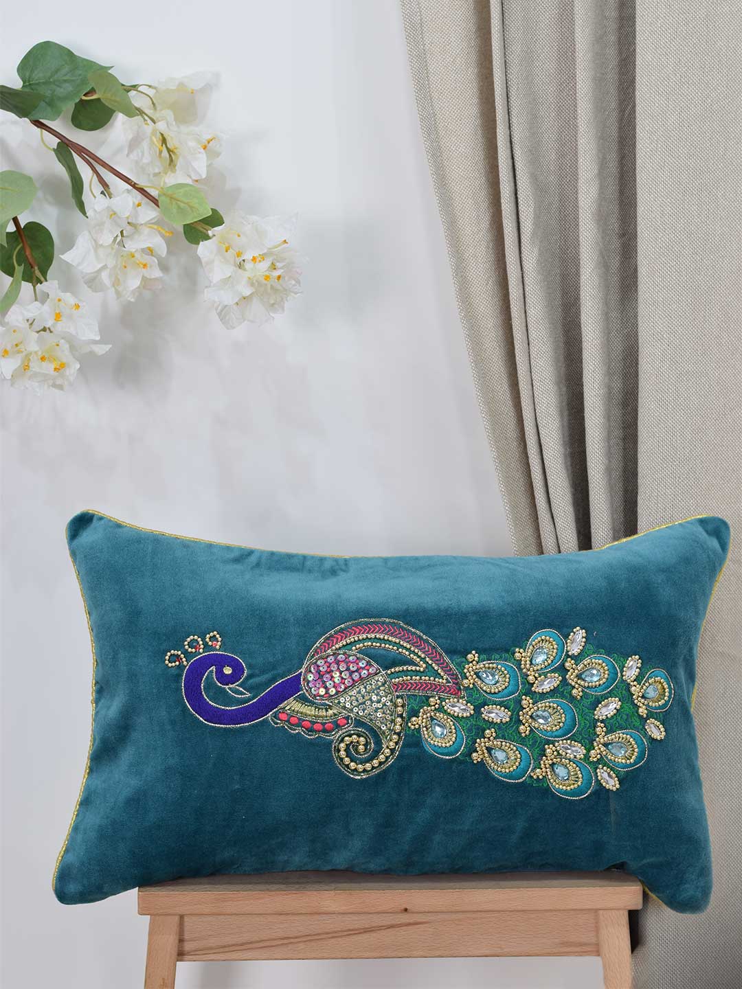 Mayura Cushion Cover with Filler 30x50cm