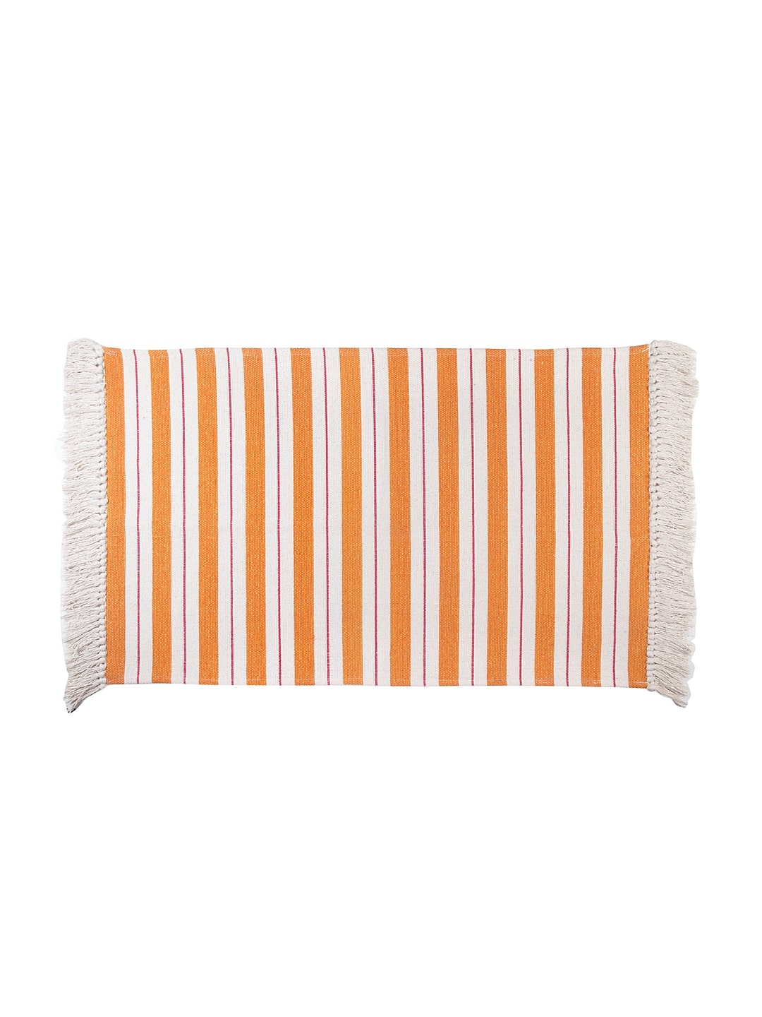 Blanc9 Dyed Woven Striped Rug