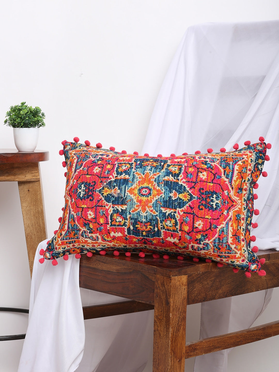 Blanc9 Roseate Cushion Cover with Filler 30x50cm