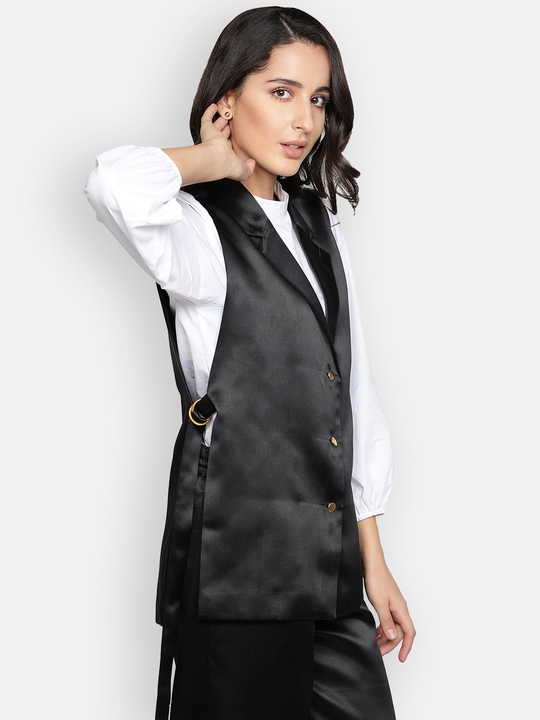 Blanc9 Waistcoat With Side Vents