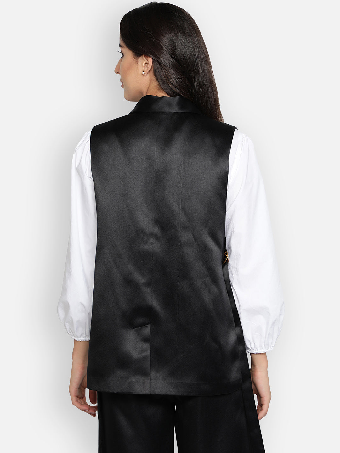 Blanc9 Waistcoat With Side Vents