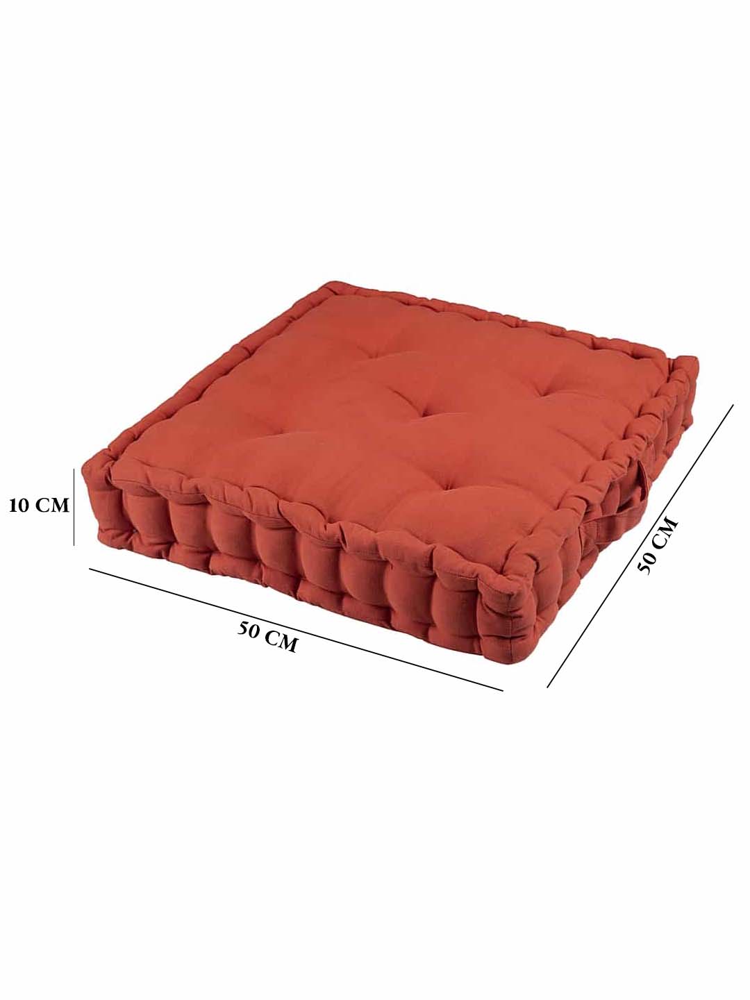 Crimson Matlas Floor Cushion