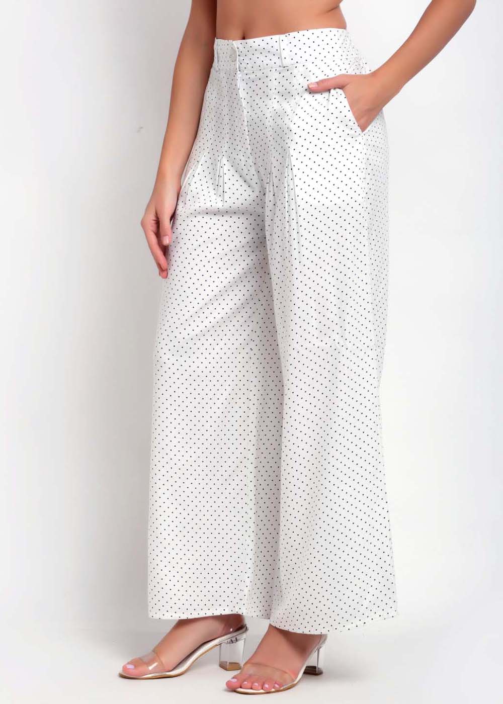 Dots Palazzo Pants