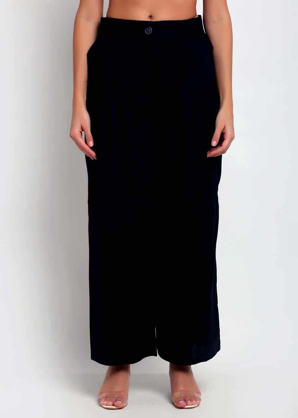 Dark Blue Palazzo Pants