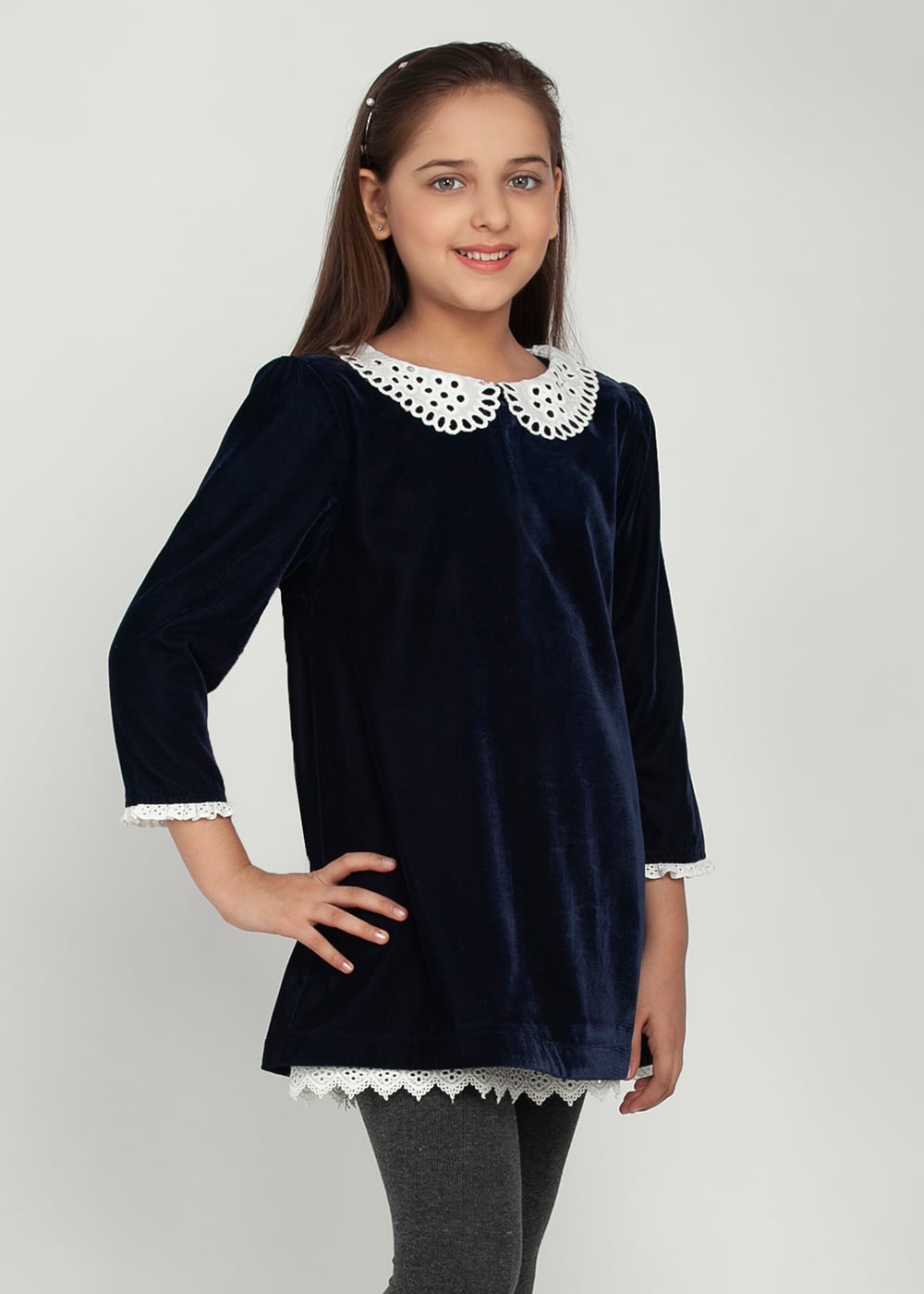 Blanc9 Velvet Tunic