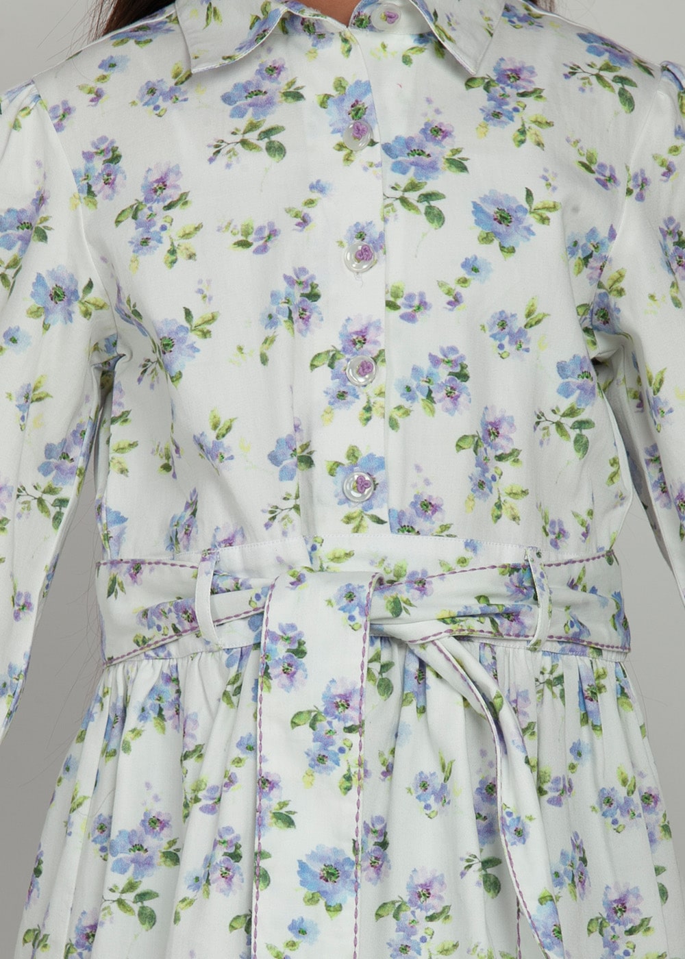 Blanc9 Lilac Floral Dress