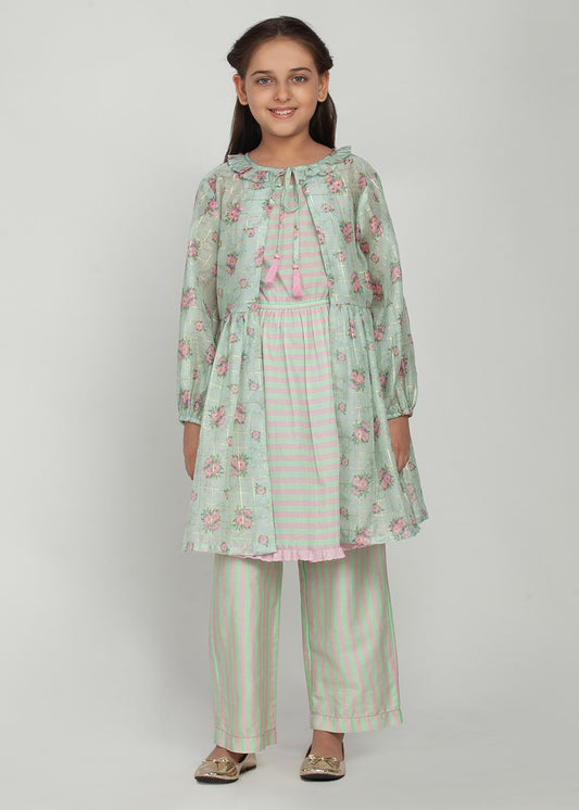 Blanc9 Mint Green 3 pc Suit Set