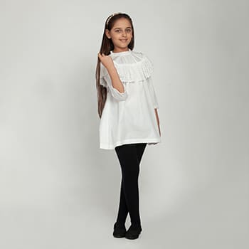 White Laces Tunic